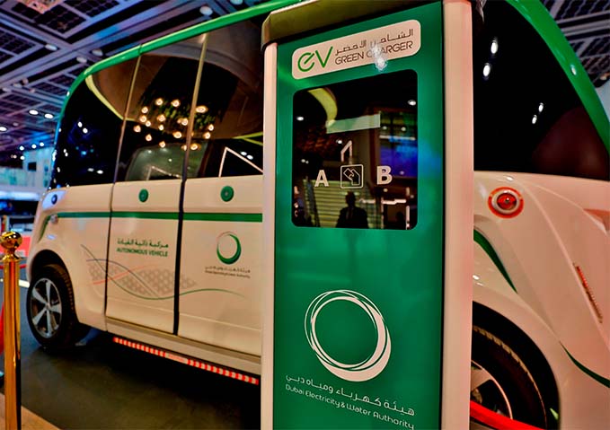 During WETEX 2018, DEWA announces installation of 100 additional EV Green Charger stations for a total of 200 stations across Dubai 
